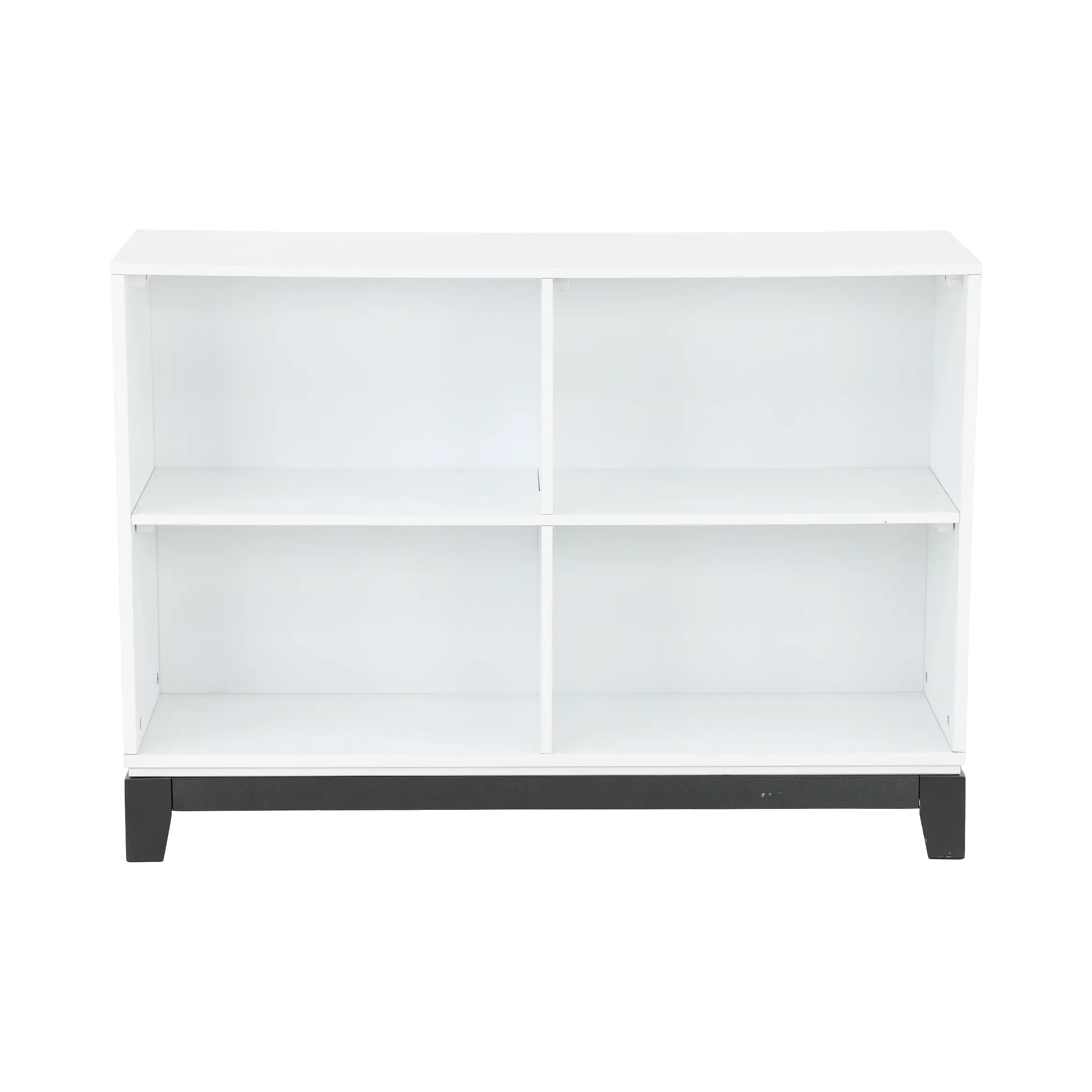Jordan White 4-Shelf Bookcase-4