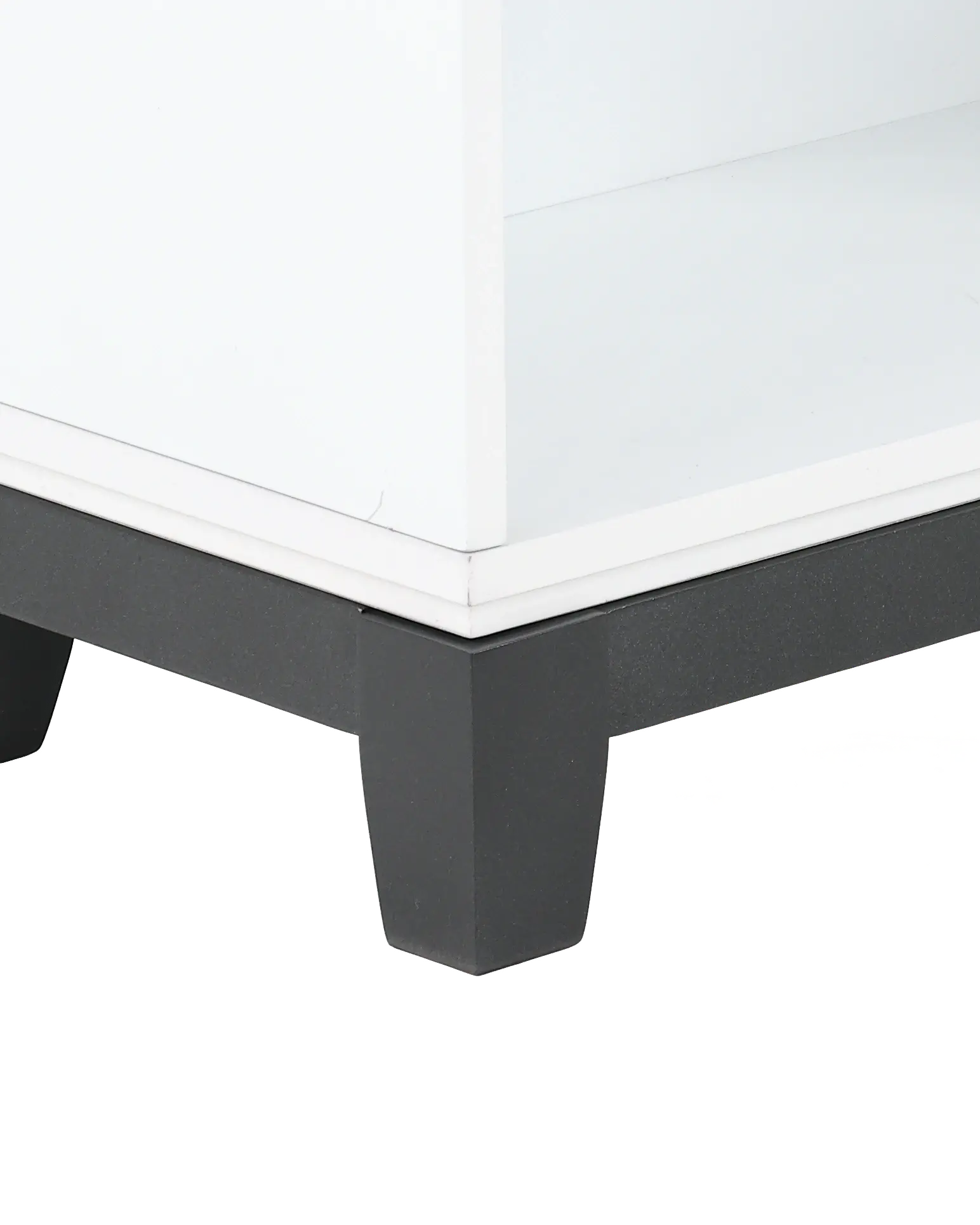 Jordan White 4-Shelf Bookcase-6