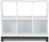 Jordan White 6 Shelf Bookcase