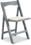 Beach Haven Blue Folding Chair