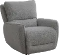 Stellar Smoke Gray Zero-Gravity Power Recliner