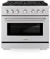 SGR36 ZLINE 36  Professional 6-Burner Gas Range - Stainless Steel