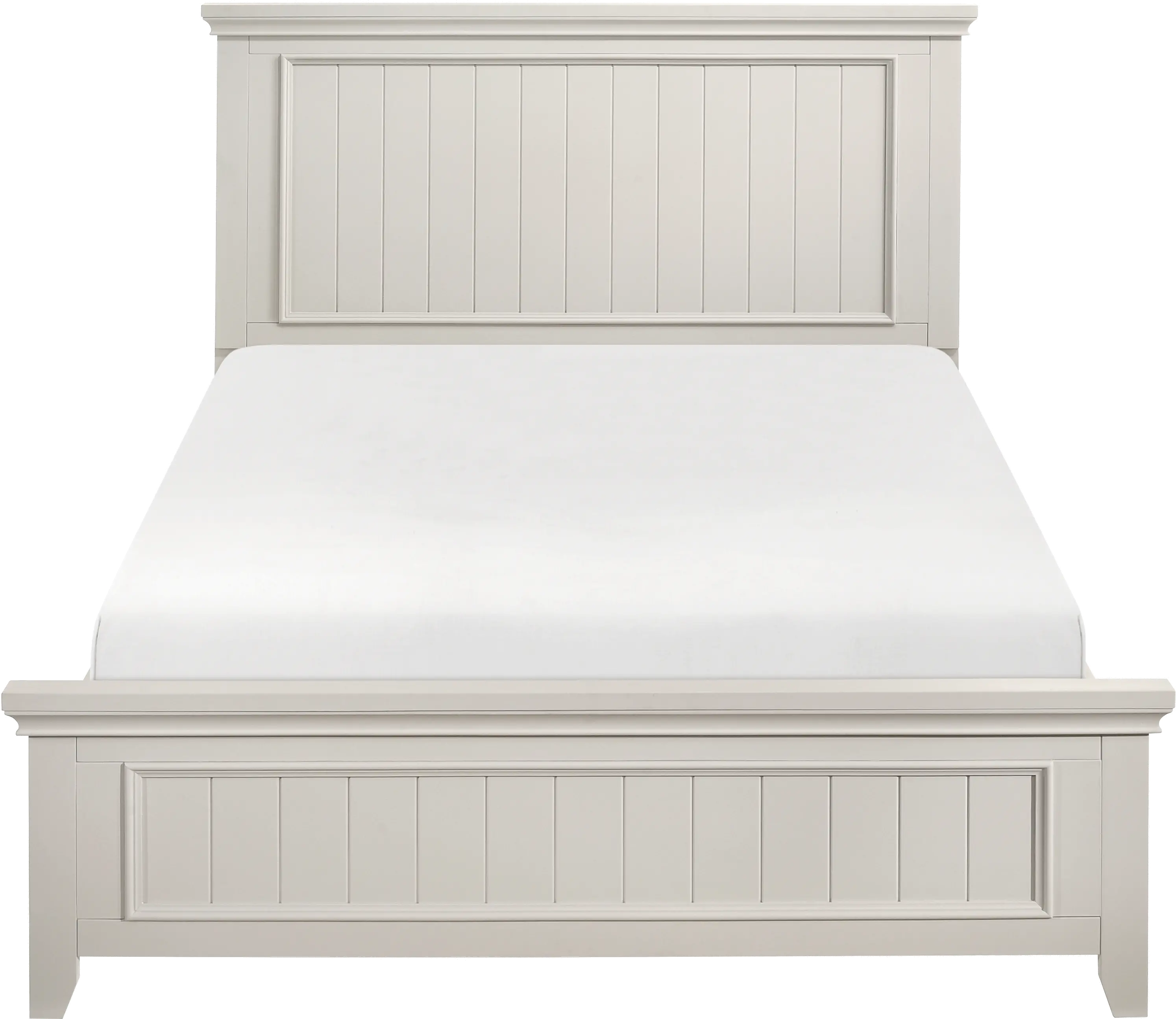 Donahue Off-White Queen Bed-1
