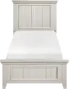 Donahue Off-White Twin Bed