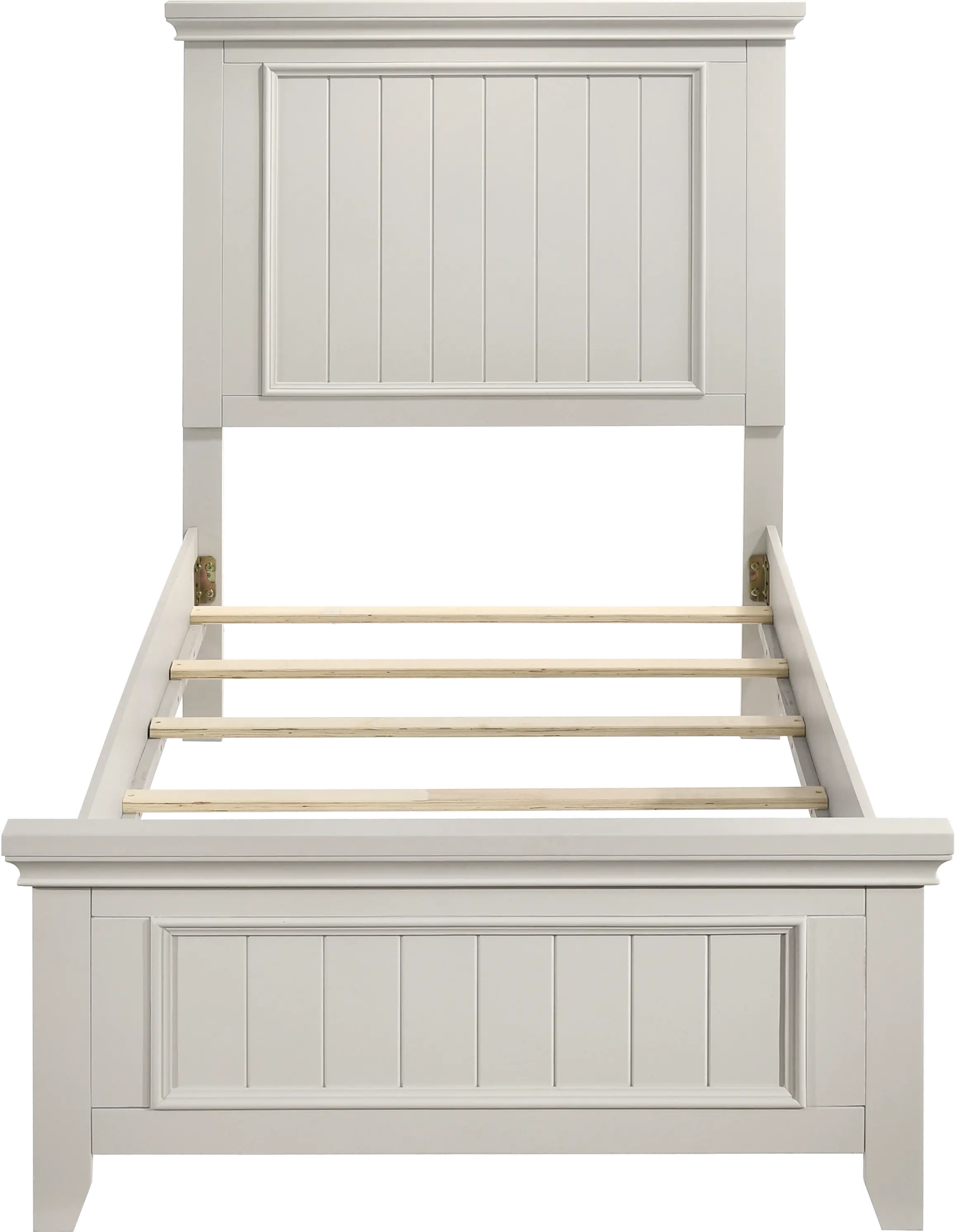 Donahue Off-White Twin Bed-5