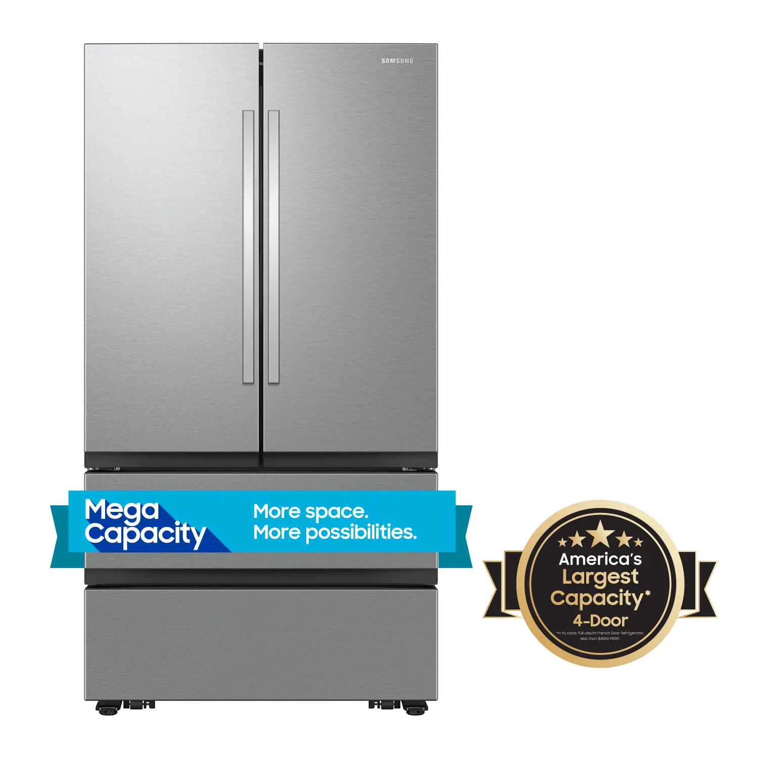 RF31CG7200SR Samsung 31 Cu Ft French Door Mega Capacity Refrigerator - Stainless Steel-1