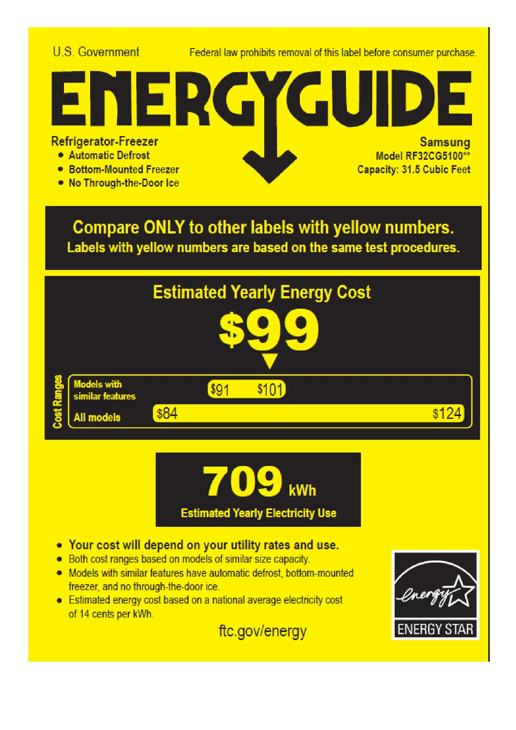 RF32CG5100SR Samsung 32 Cu Ft Mega Capacity French Door Refrigerator - Stainless Steel-14