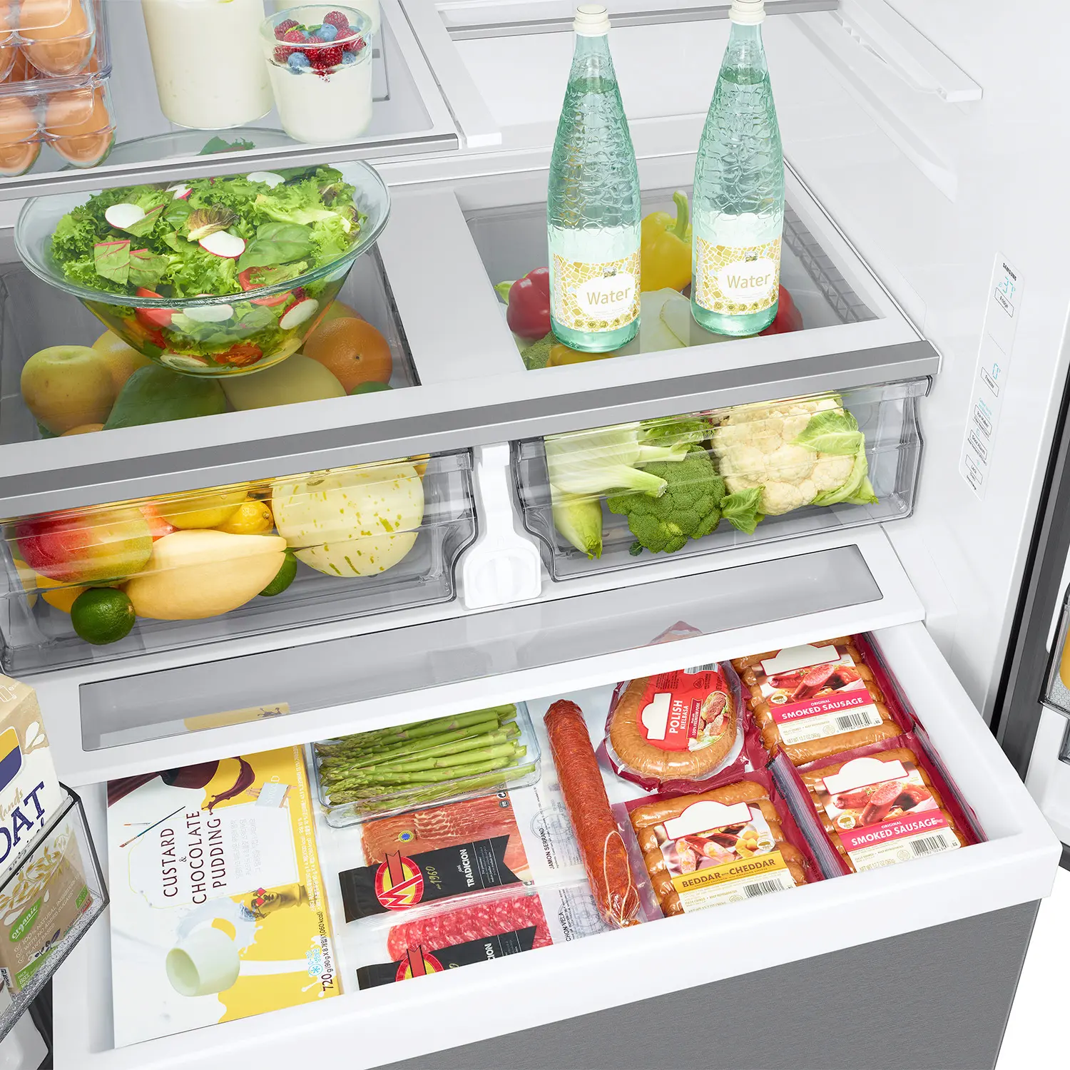 RF32CG5100SR Samsung 32 Cu Ft Mega Capacity French Door Refrigerator - Stainless Steel-9