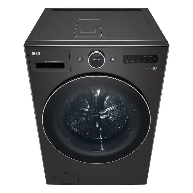 WM6998HBA LG 5.0 Cu Ft WashCombo™ All-in-One Washer-Dryer Combo - Black Steel-13