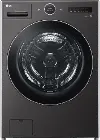 WM6998HBA LG 5.0 Cu Ft WashComboâ„¢ All-in-One Washer-Dryer Combo - Black Steel
