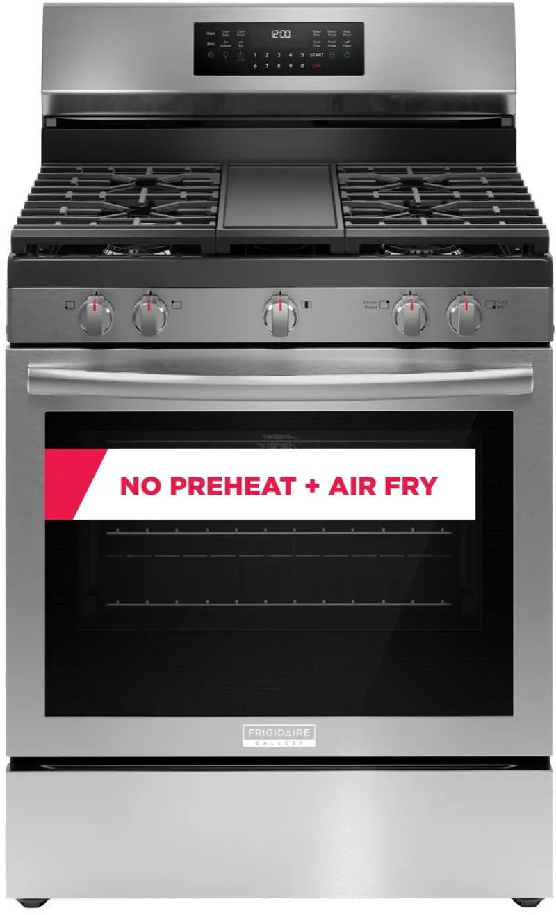 Frigidaire 5.1 Cu Ft Gas Range - Stainless Steel
