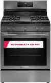 GCRG3060BD Frigidaire 5.1 Cu Ft Gas Range - Black Stainless Steel