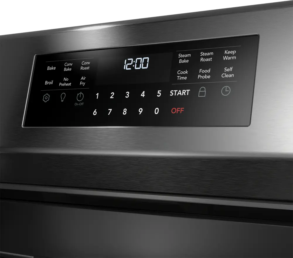 GCRG3060BD Frigidaire 5.1 Cu Ft Gas Range - Black Stainless Steel-5