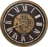 Keith Antique Brass Metal Wall Clock