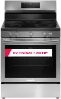 GCRE3060BF Frigidaire 5.3 Cu Ft Electric Range - Stainless Steel