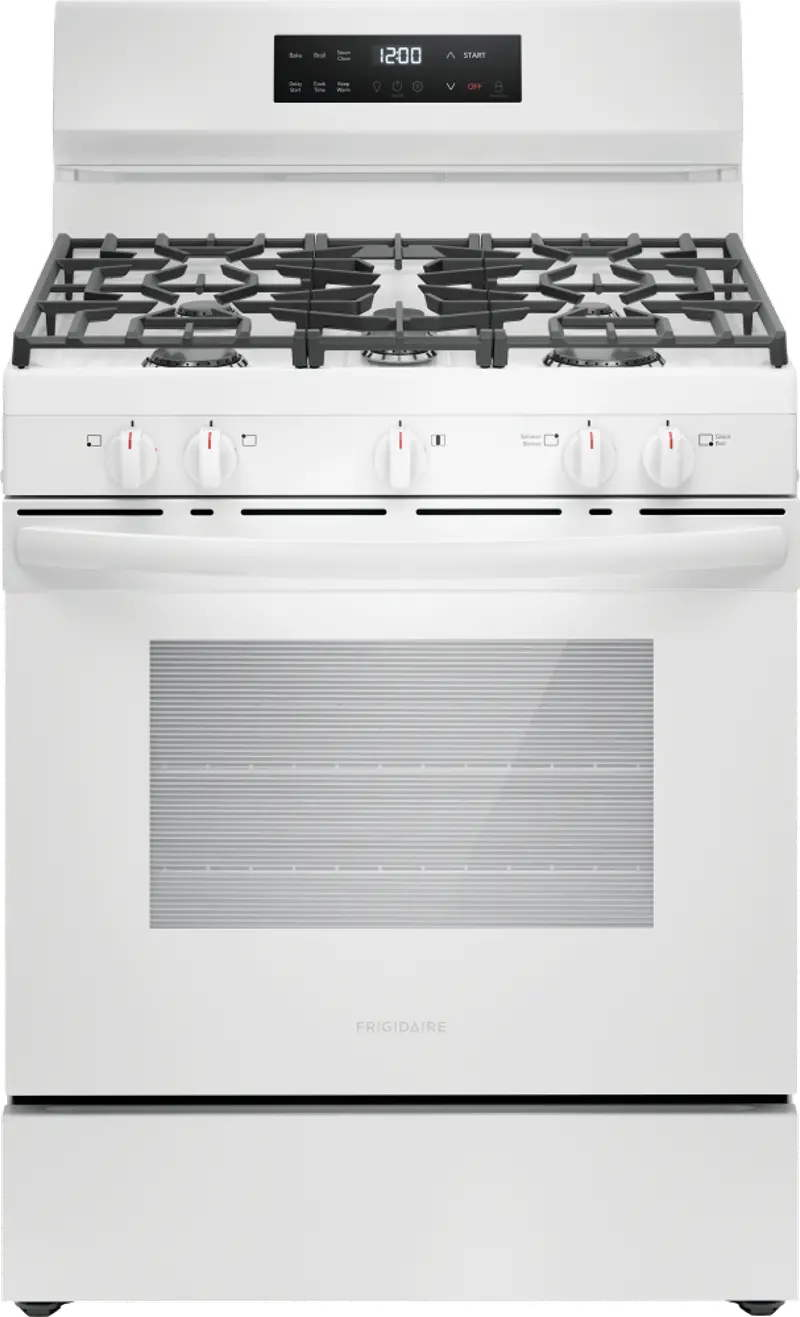 Frigidaire 5.1 Cu Ft Gas Range - White