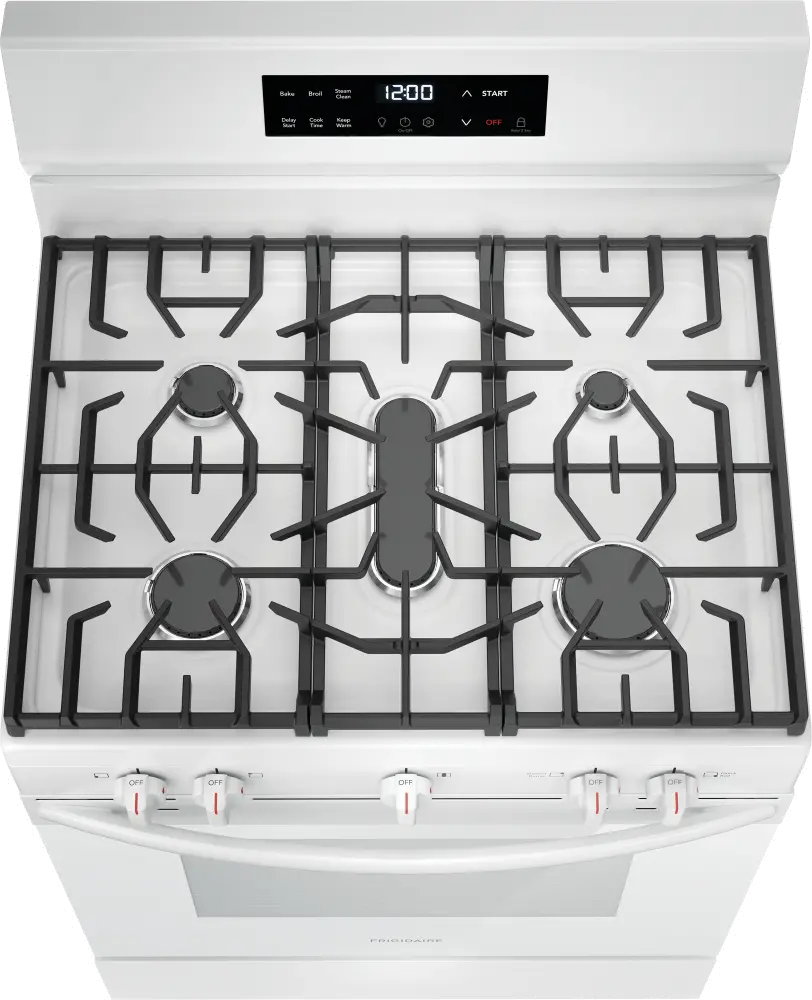 FCRG3062AW Frigidaire 5.1 Cu Ft Gas Range - White-6