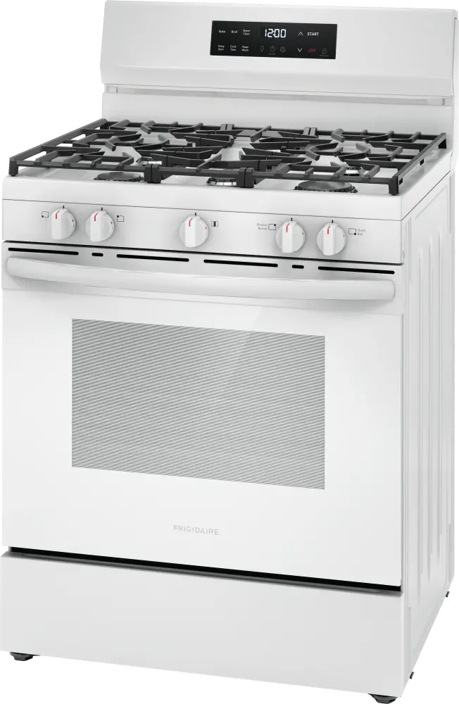 FCRG3062AW Frigidaire 5.1 Cu Ft Gas Range - White-8