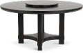 Jeffries Brown Round Dining Table
