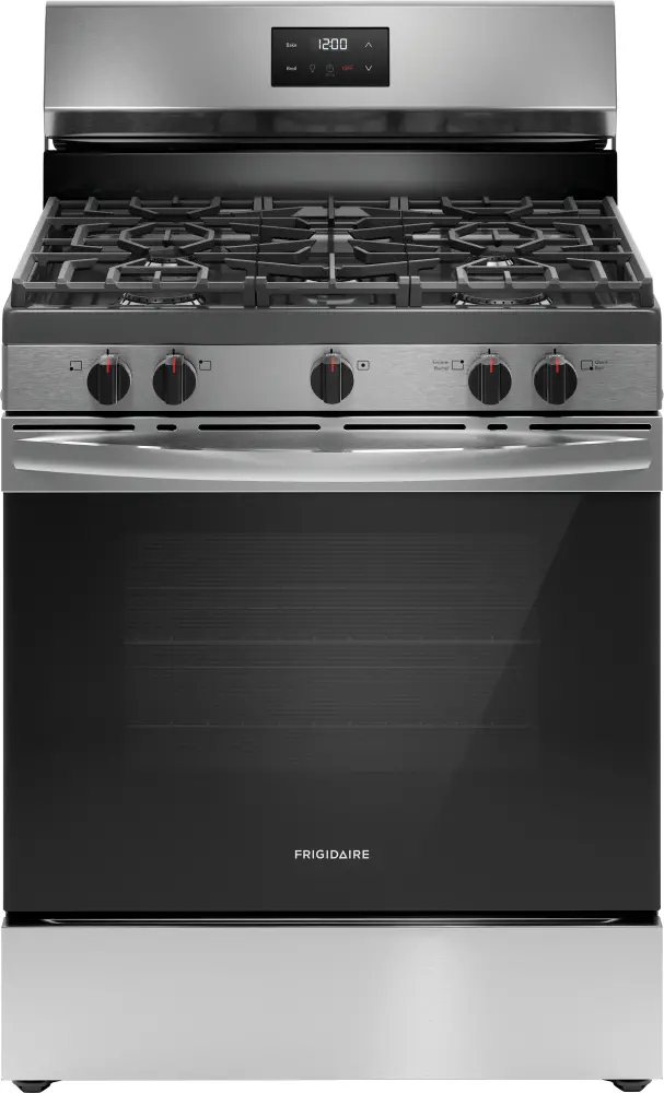 FCRG3052BS Frigidaire 5.1 Cu Ft Gas Range - Stainless Steel-1
