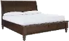 Cambridge Brown Cherry Queen Storage Bed