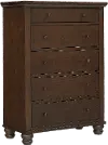 Cambridge Brown Cherry Chest of Drawers