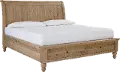 Cambridge Khaki California King Storage Bed