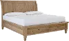 Cambridge Khaki Queen Storage Bed