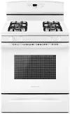 AGR6603SFW Amana 5.0 Cu Ft Gas Range - White
