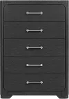 Loft Black Chest of Drawers