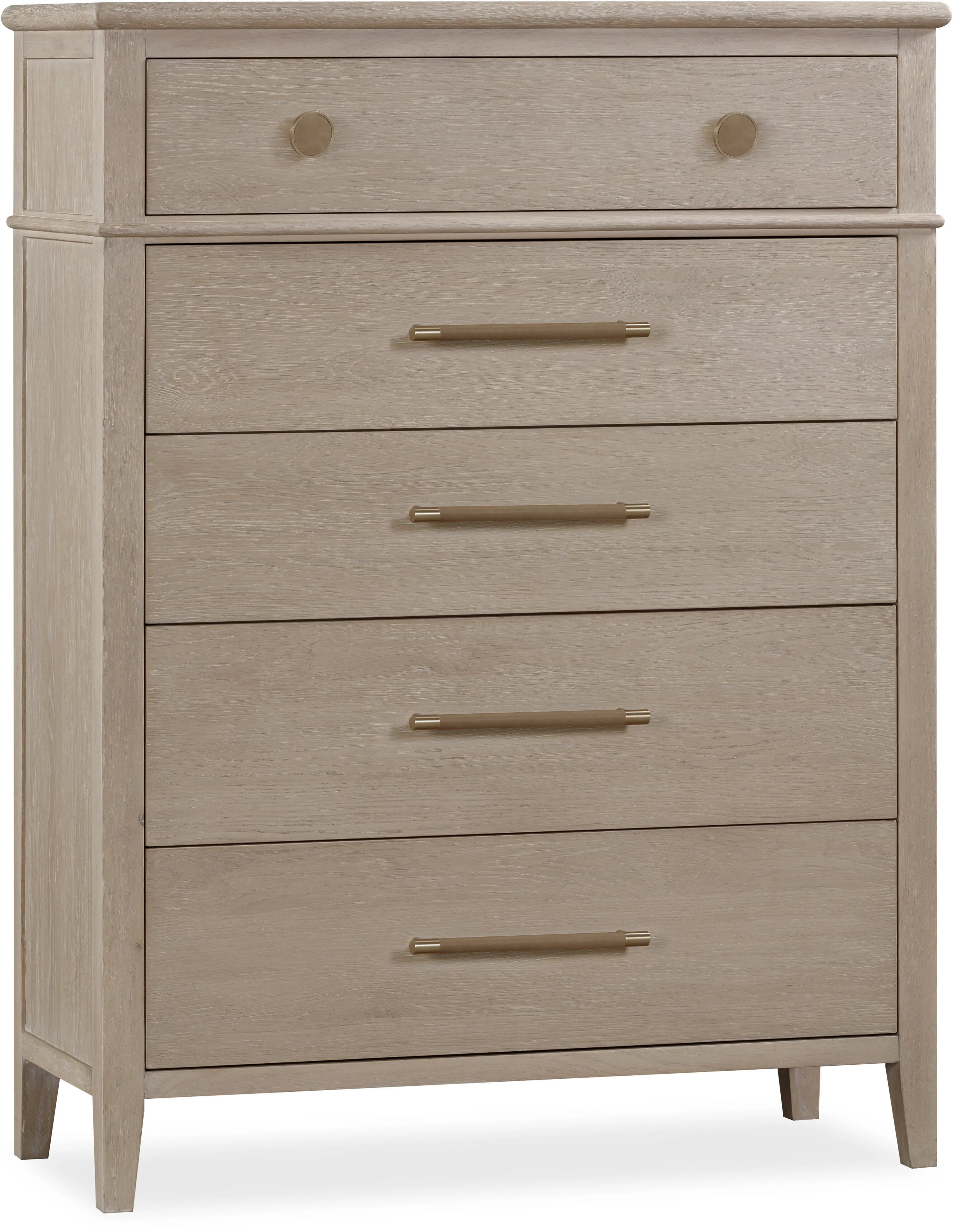 Camden Oak Chest of Drawers-3