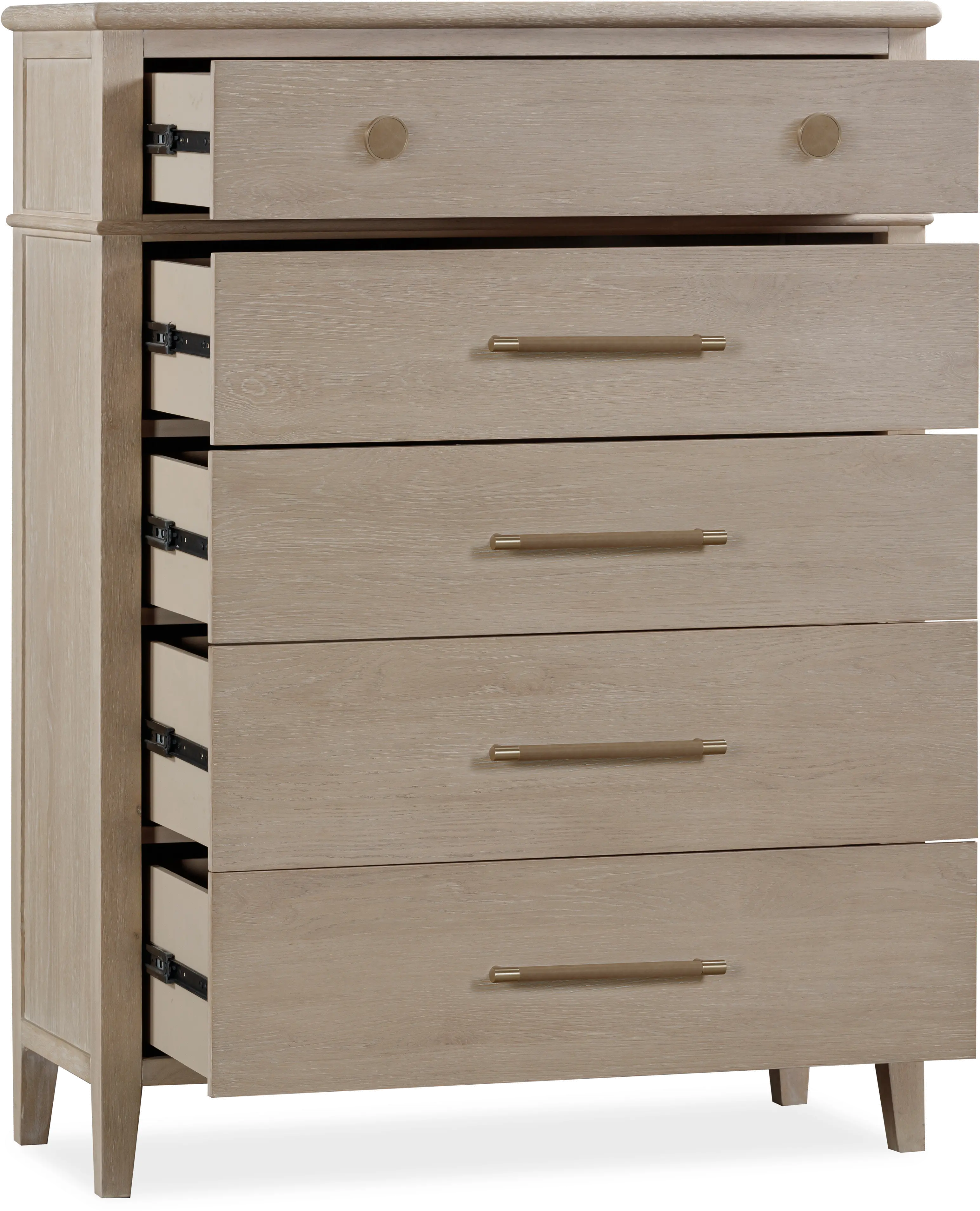 Camden Oak Chest of Drawers-4