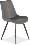 Brixley Dark Gray Upholstered Dining Chair