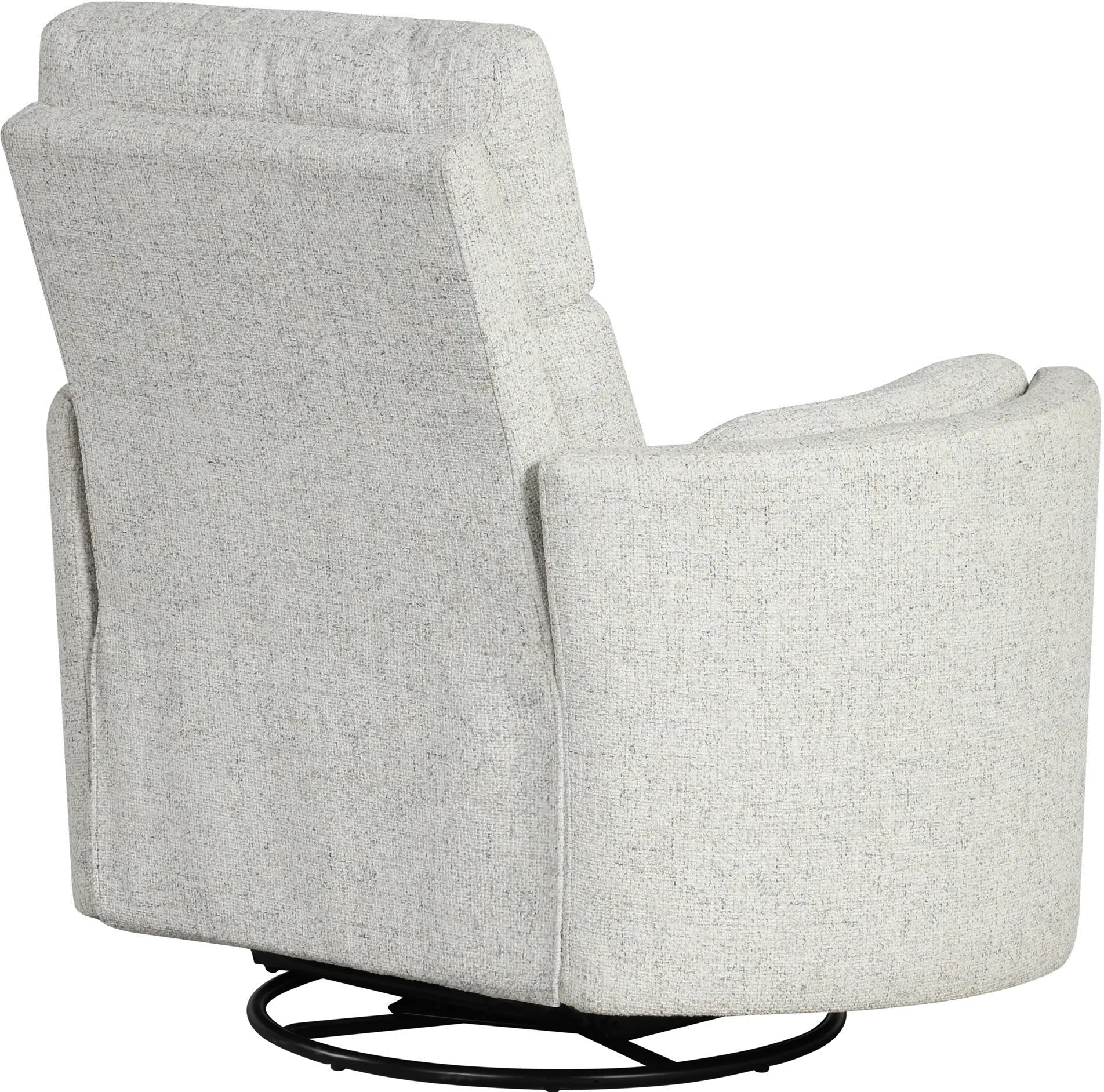 McCartney Off-White Swivel Glider Power Recliner-6