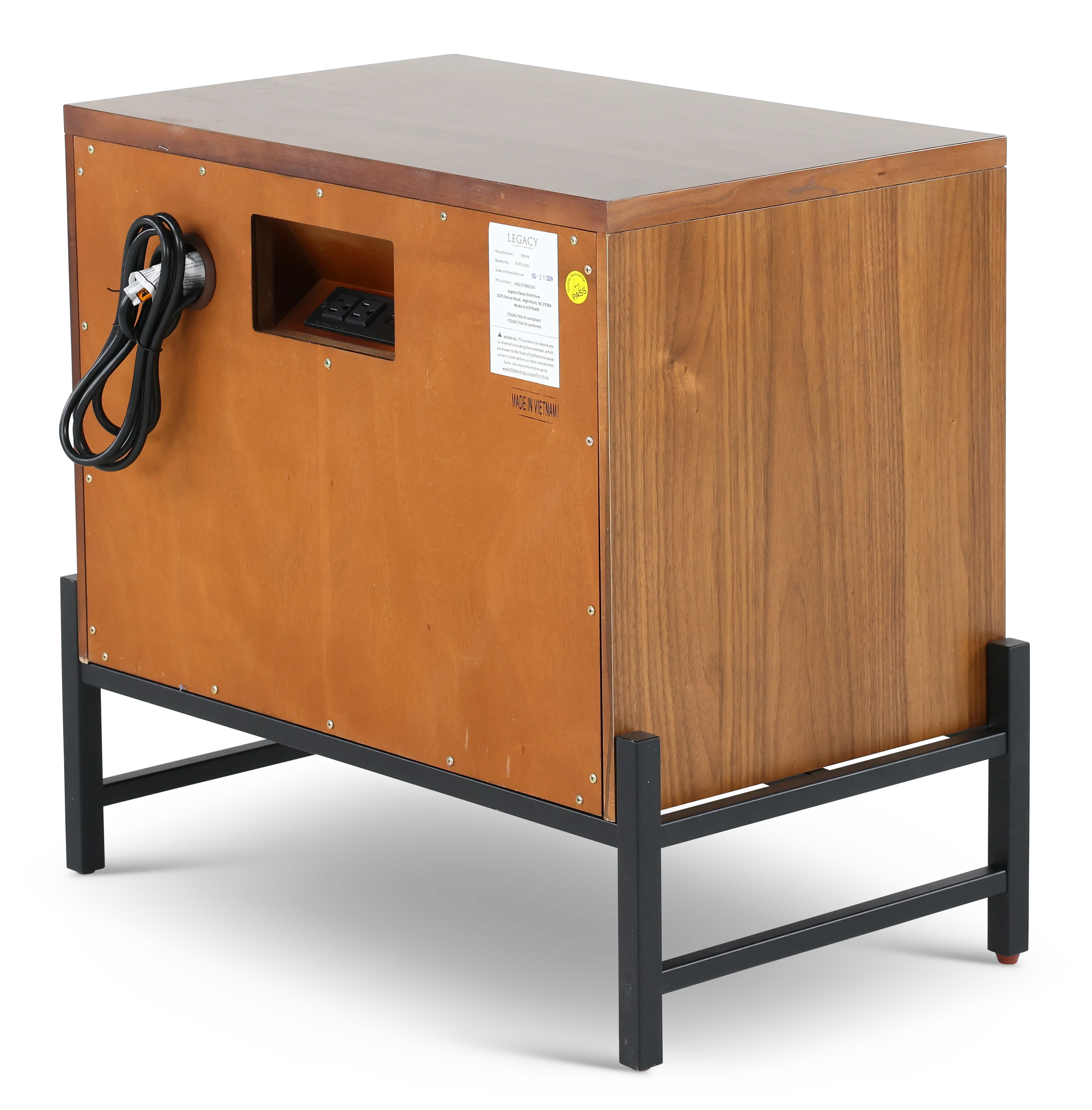 Midland Brown Nightstand-5