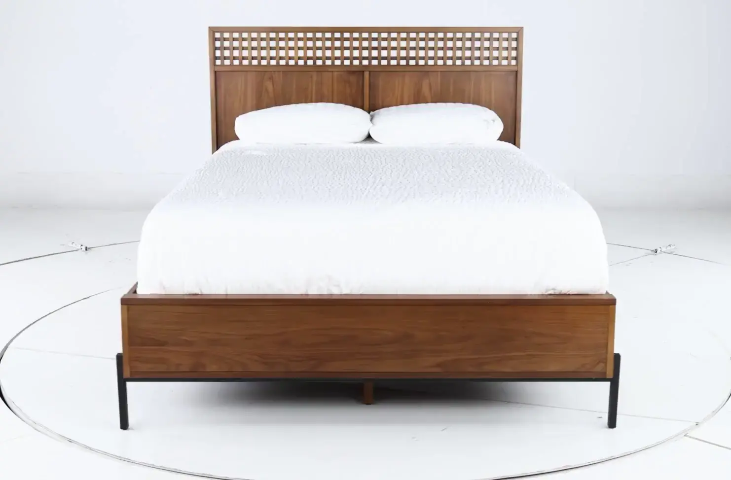 Midland Brown King Platform Bed-9