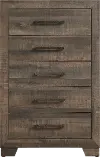 North Pass Brown Chest of Drawers