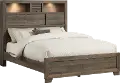 North Pass Brown Queen Bed