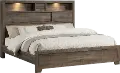 North Pass Brown King Bed