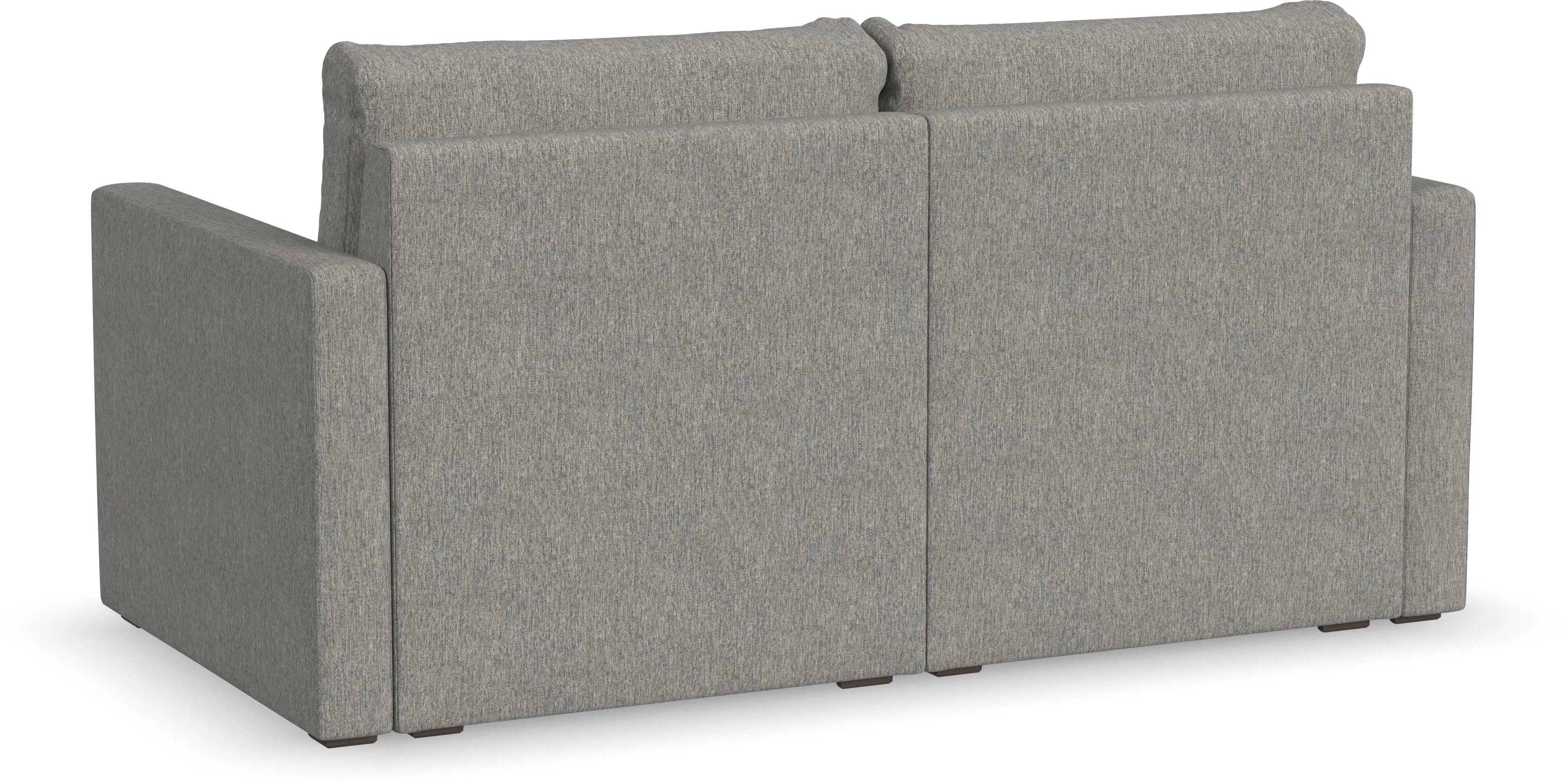 Flex Gray Modular Loveseat-5