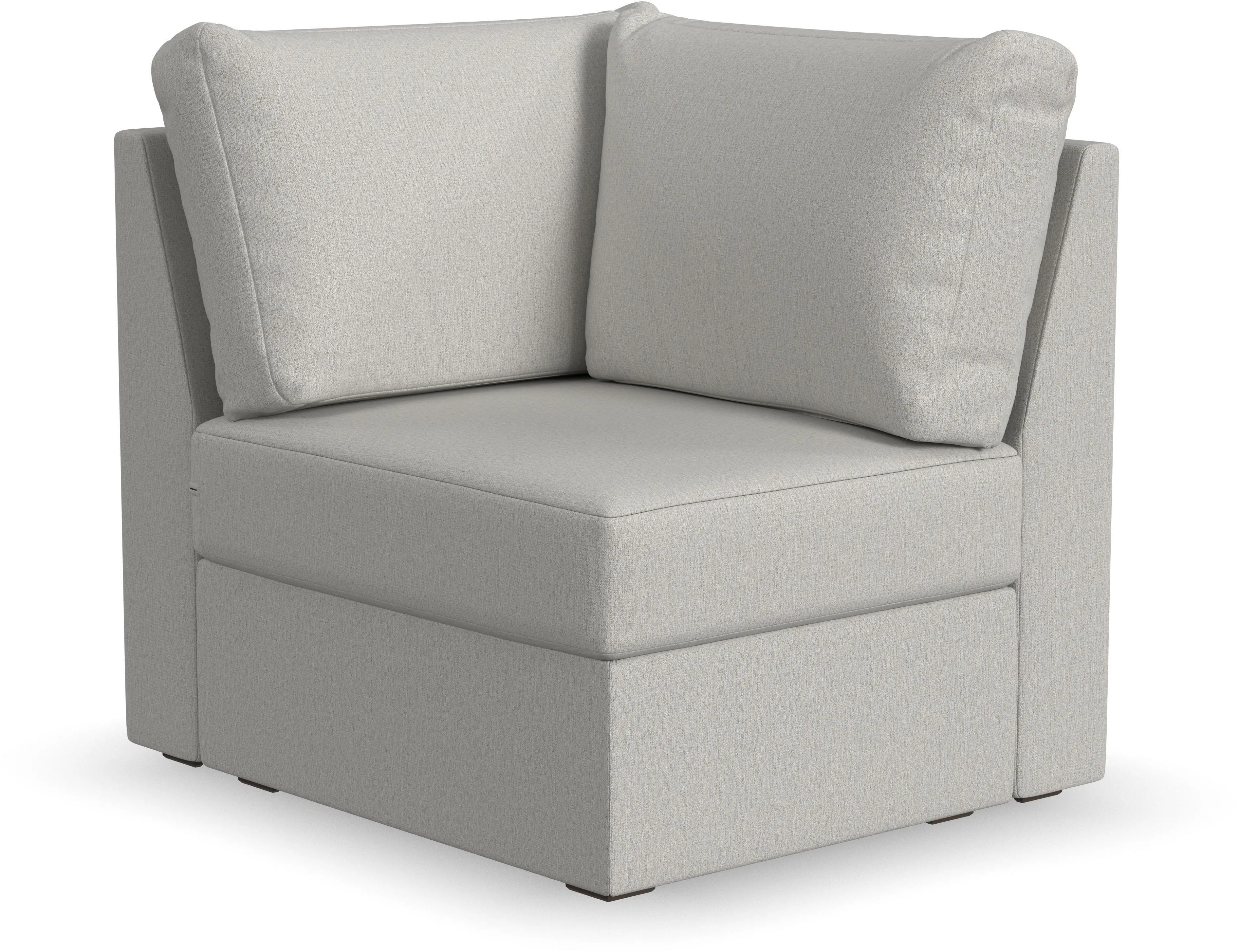 Flex Taupe Sectional Corner Chair-1