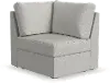 Flex Taupe Sectional Corner Chair