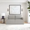 Flex Taupe Modular Loveseat