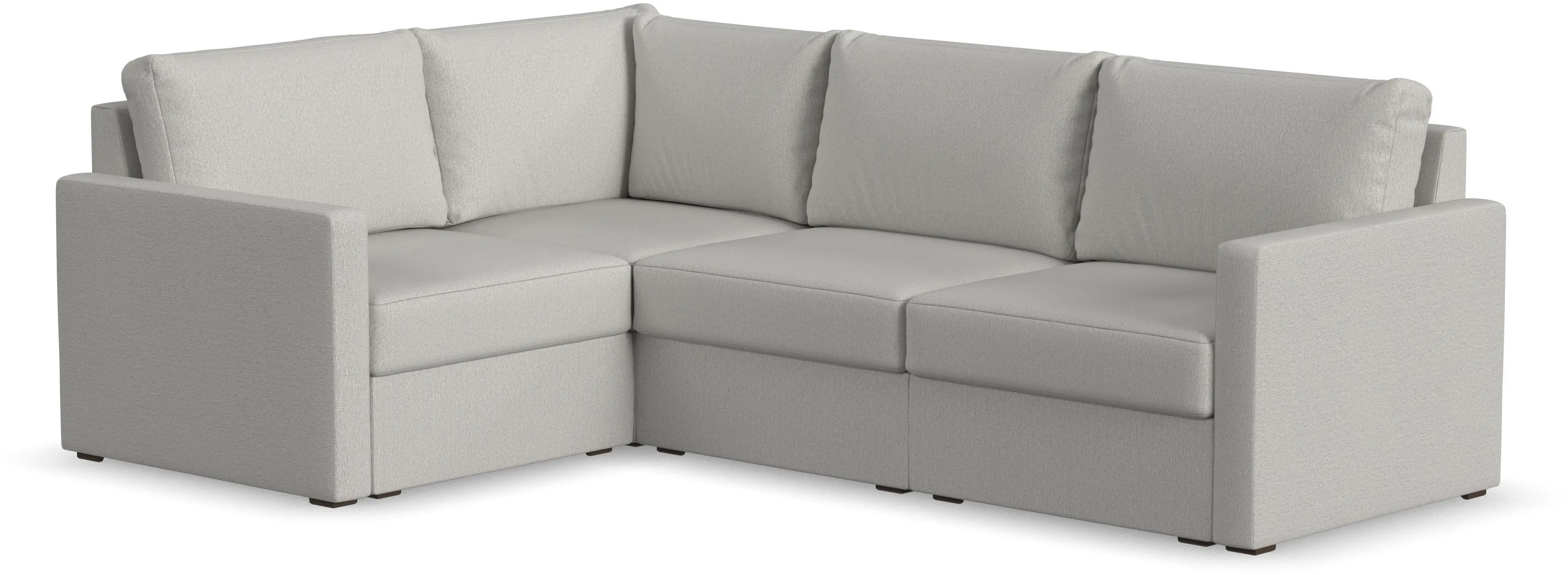 Flex Taupe 4-Seat Modular Sectional-1