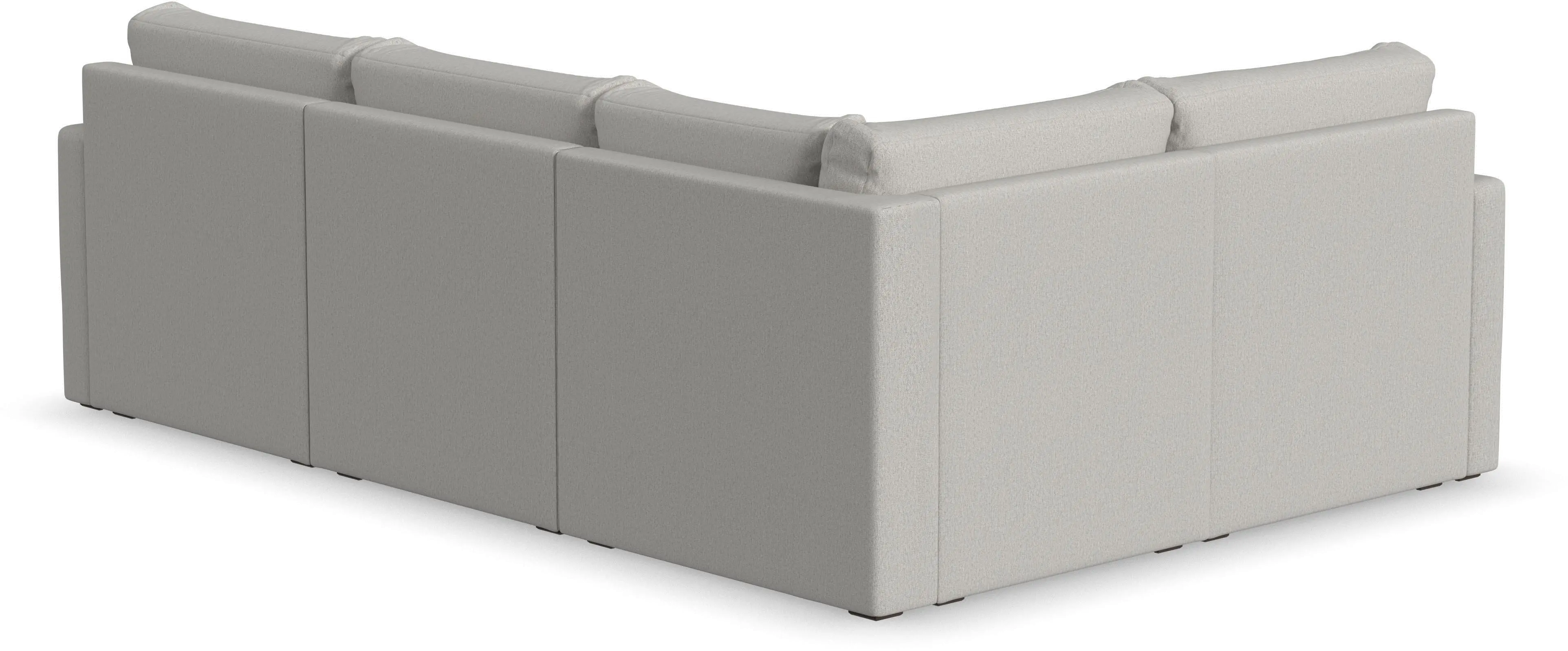 Flex Taupe 4-Seat Modular Sectional-6