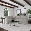 Flex Taupe 4-Seat Modular Sectional