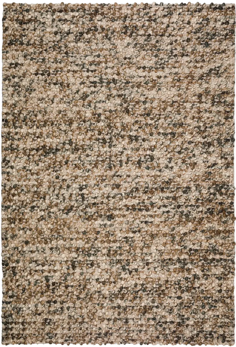 Hanu 5 x 8 Chocolate Brown Area Rug