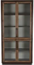 Boise Two-Tone Brown Cabinet