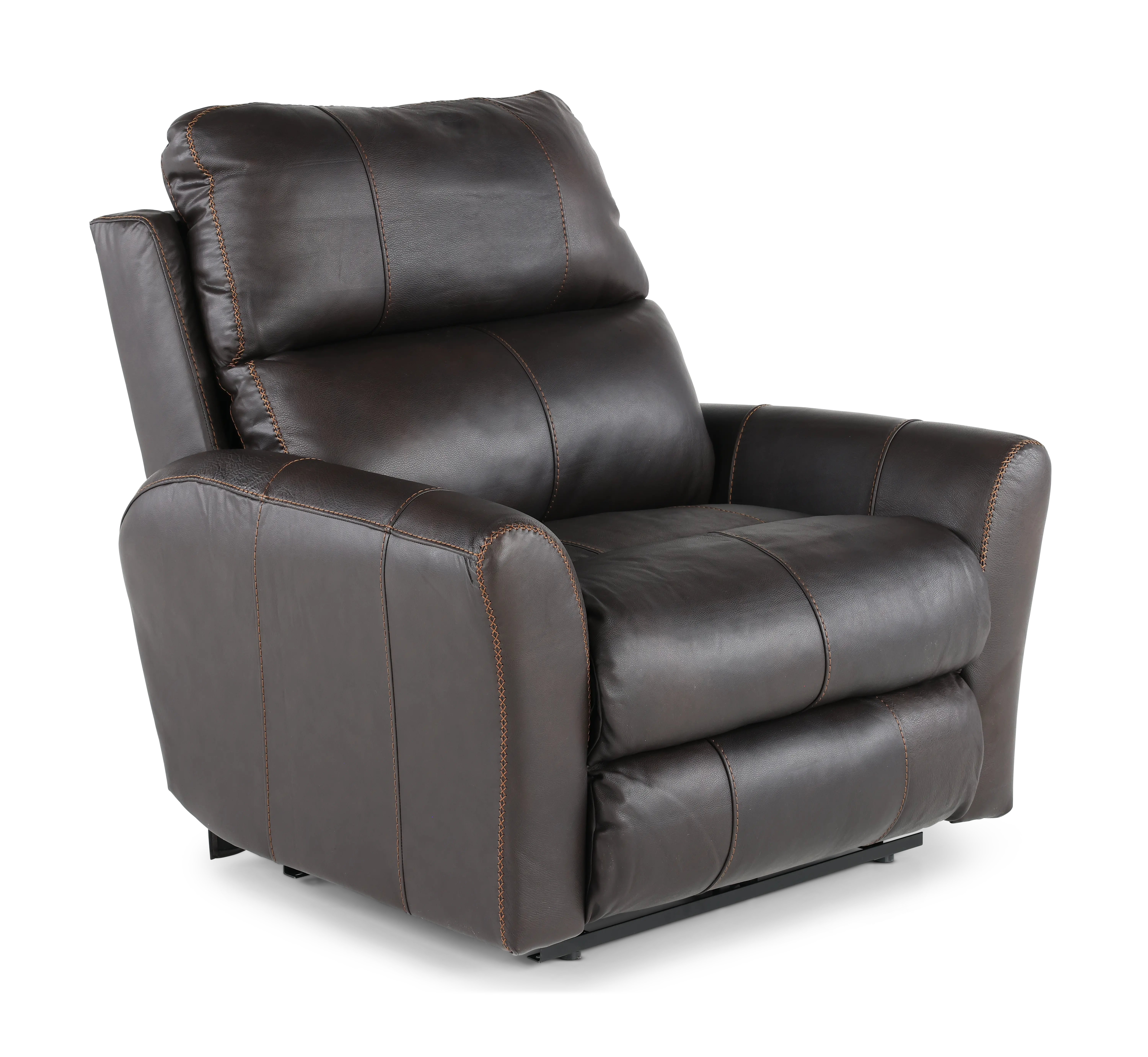 644807/1225-09/3025-09 Fredda Dark Brown Power Recliner-1