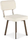 Ellington Beige and Bronze Dining Chair